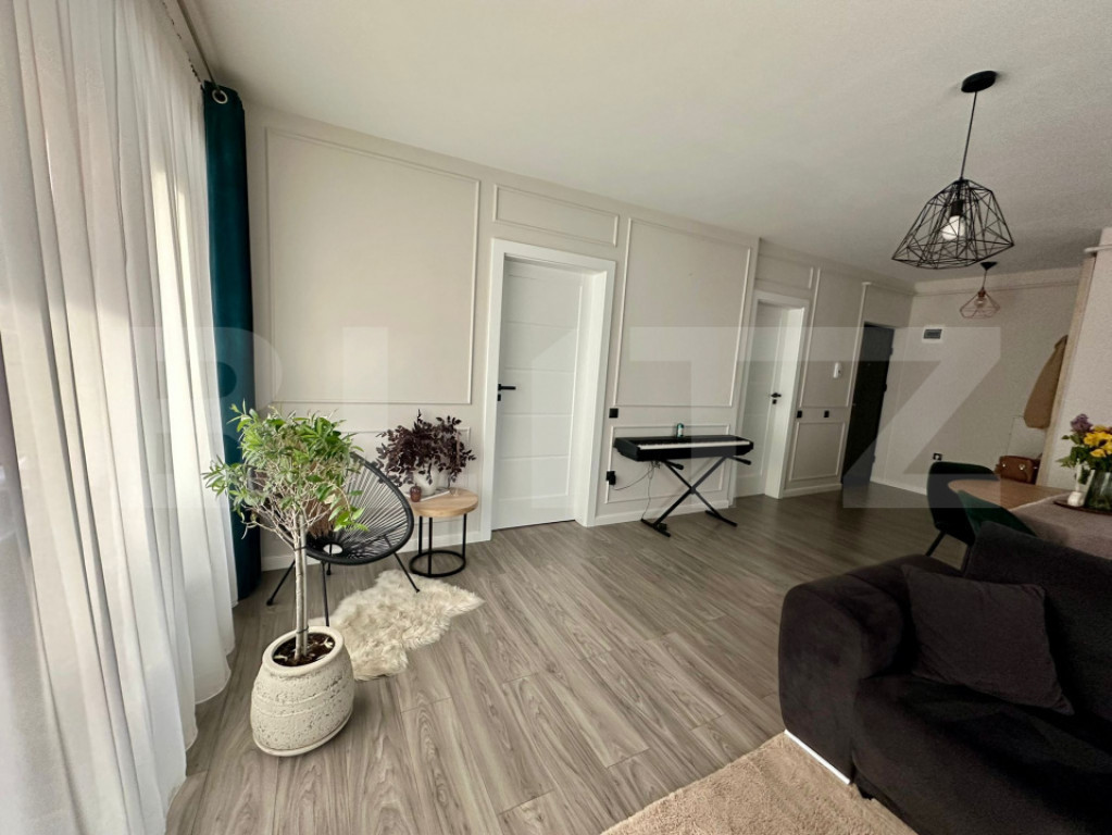 Apartament cu 3 camere, 62 mp utili, zona linistita, in Iris