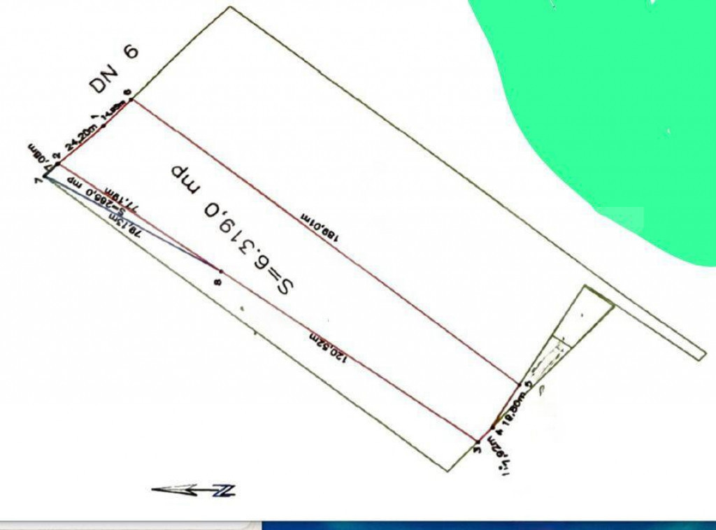 Teren, 6319 mp, deschidere 45 ml, zona Selgros