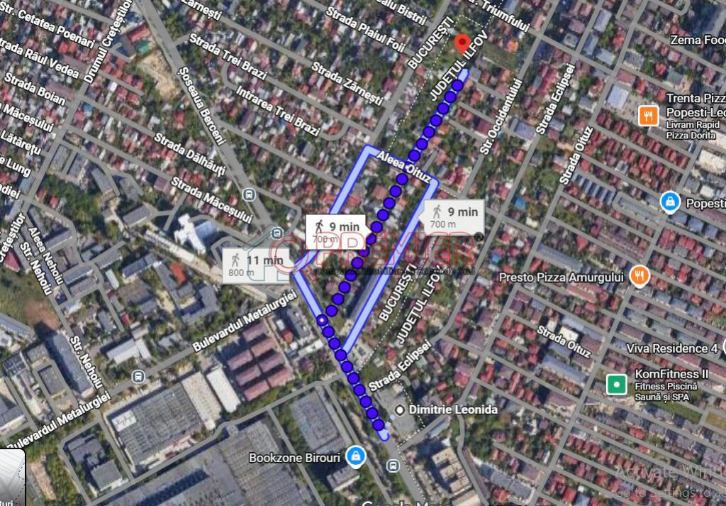 Garsonieră investiție Metrou Dimitrie Leonida – Parcare