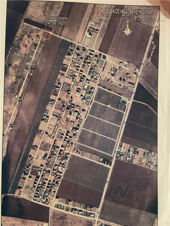 Teren intravilan: 480mp, acces facil, arie case, Bod, Braso