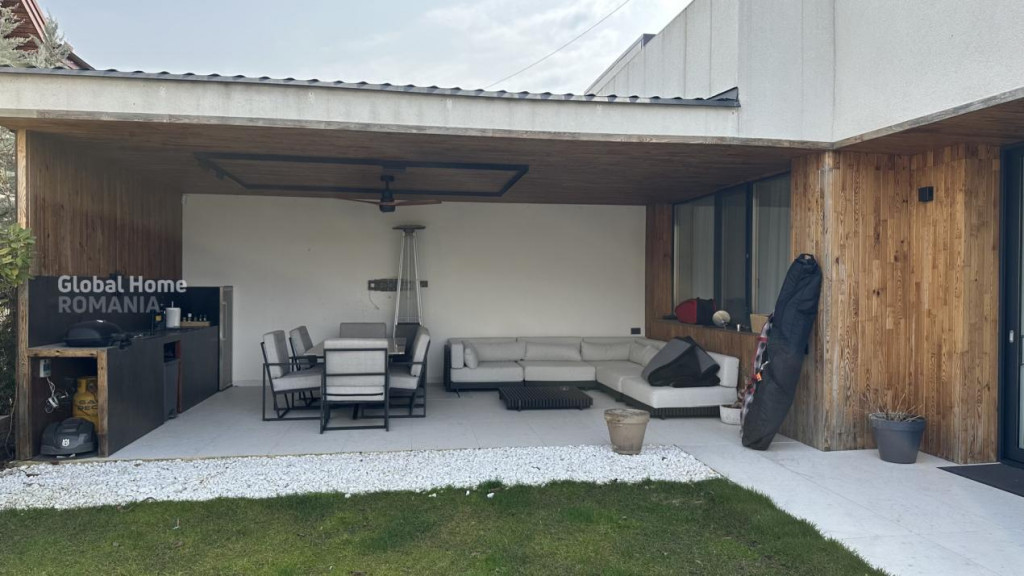 Vila moderna 190MP | Corbeanca | Piscina si vedere catre lac