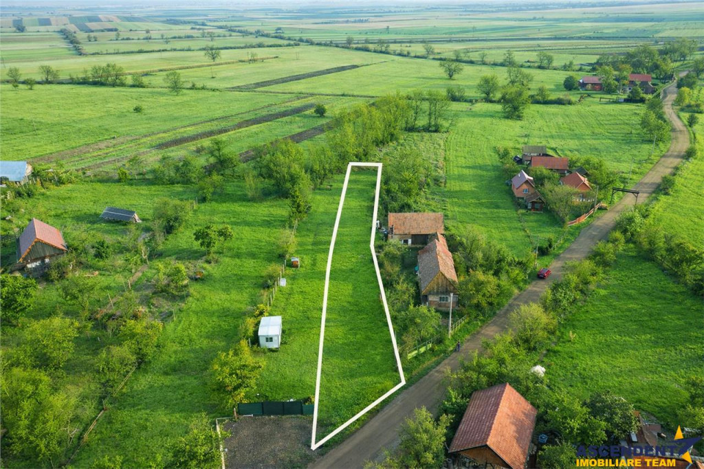 Teren 1.120 mp,Dobolii de Sus:liniste,aer curat si multiple