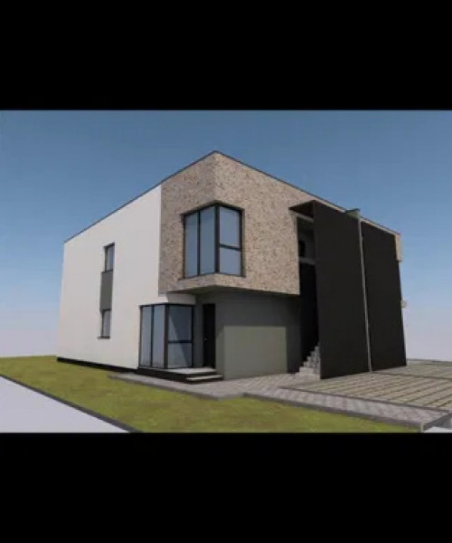 Apartament NOU, 3 camere, parcare, CURTE, an 2025, Etaj 1,