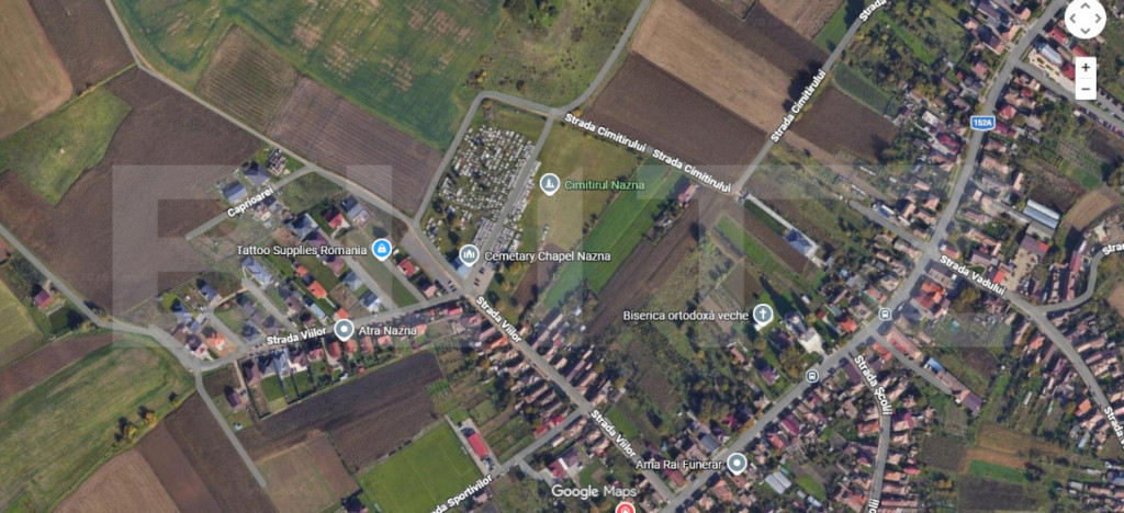 Teren intravilan 2.512 mp (25 ari) în Nazna – ideal pentr
