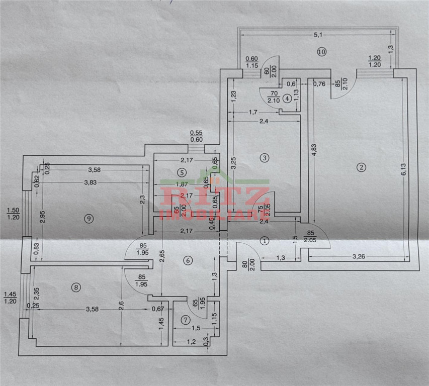 Apartament 2 camere, pe Esplanada