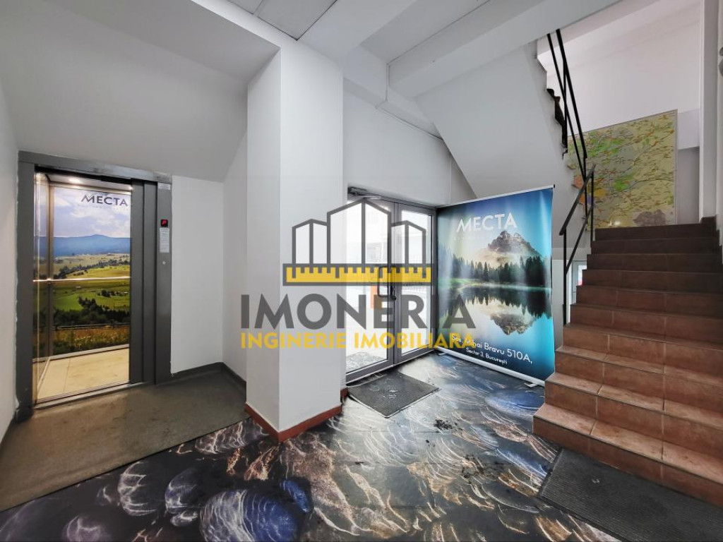 Birou de inchiriat Tip 2.S-100 m Metrou M. Bravu-0% comision