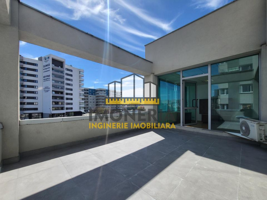 Inchiriere Birou cu terasa-100 m Metrou M. Bravu-0% comision