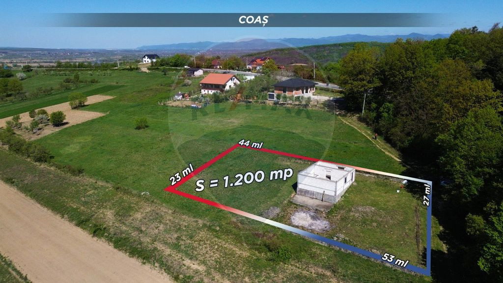 Proprietate de vanzare langa liziera pădurii Coas