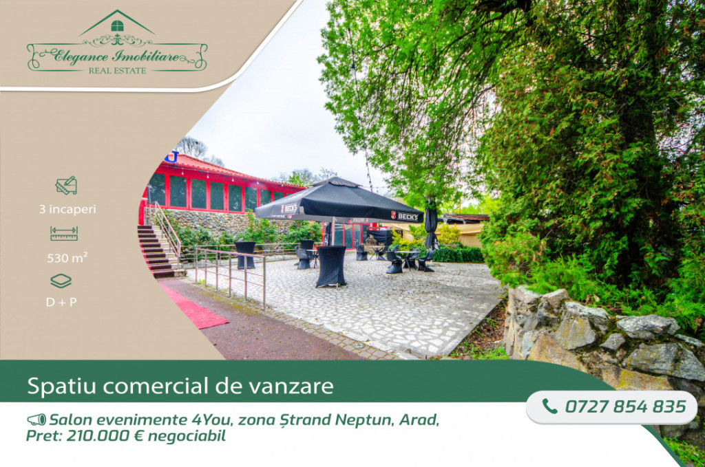 Salon evenimente 4You, zona Ștrand Neptun, Arad