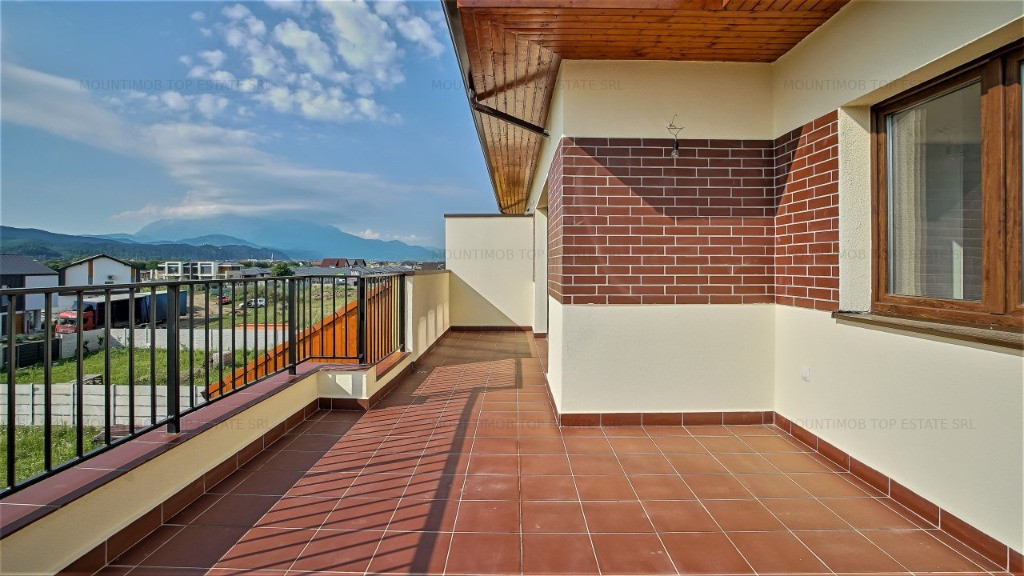 Penthouse 3 camere+terasă, vedere panoramică, Brașov vest-proprietar
