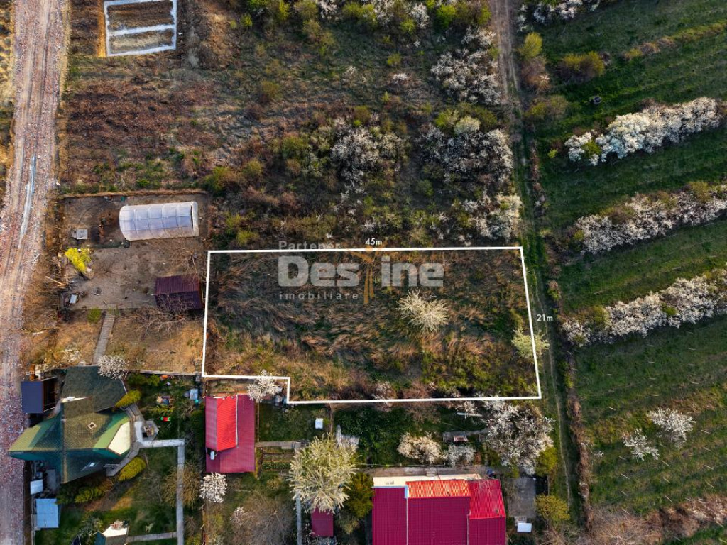 COMISION 0% CUMPARATOR - Teren intravilan 900 mp - Vișan, B