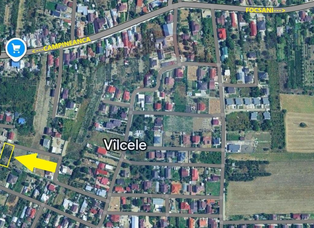 Teren 495mp Campineanca / Strada Trandafirilor