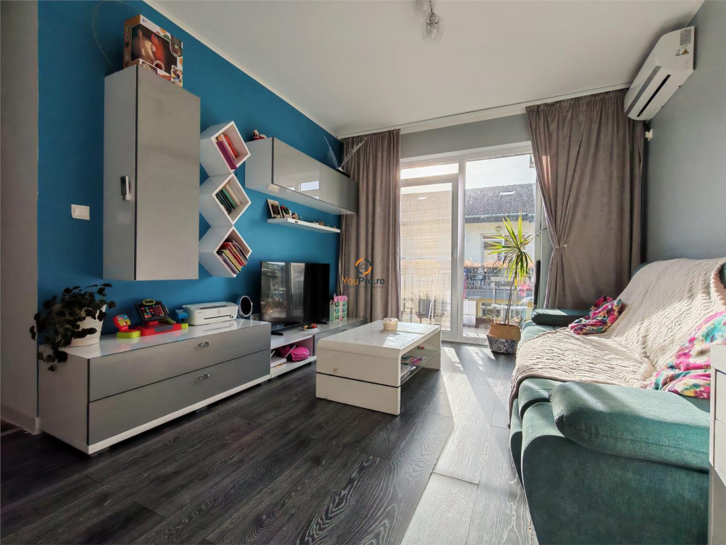 Deosebit cu Terasa de 34 mp Decomandat 2 camere Ghiroda