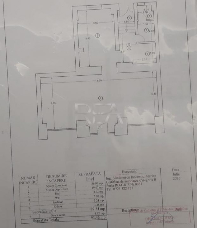 Spațiu comercial de închiriat – Unirii, zona Fântâni