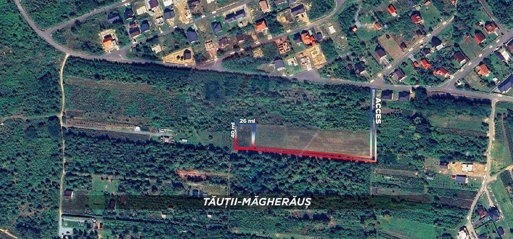 Tautii-Magheraus - TEREN DE VANZARE