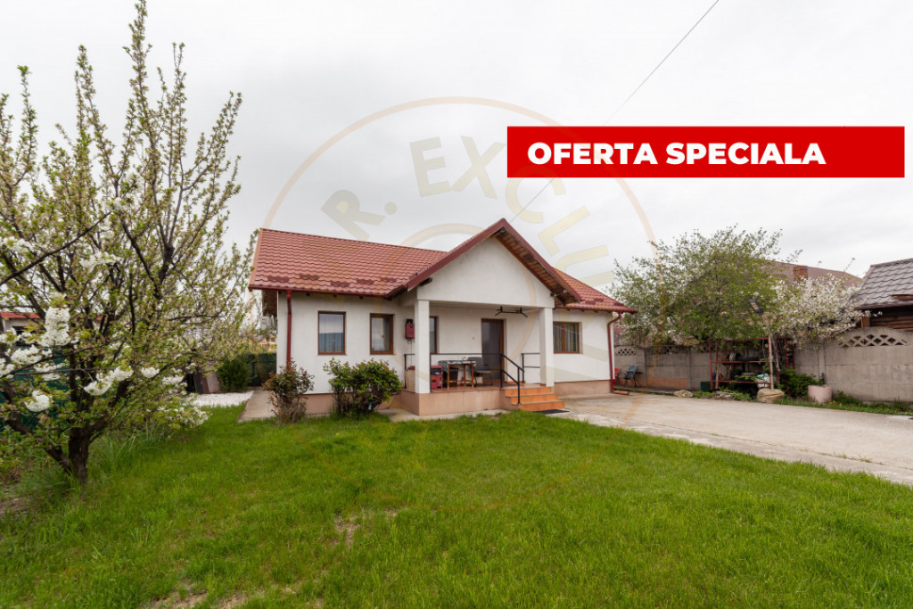 Casa in Albota, 3 dormitoare, curte 456 mp | Zona linistita,