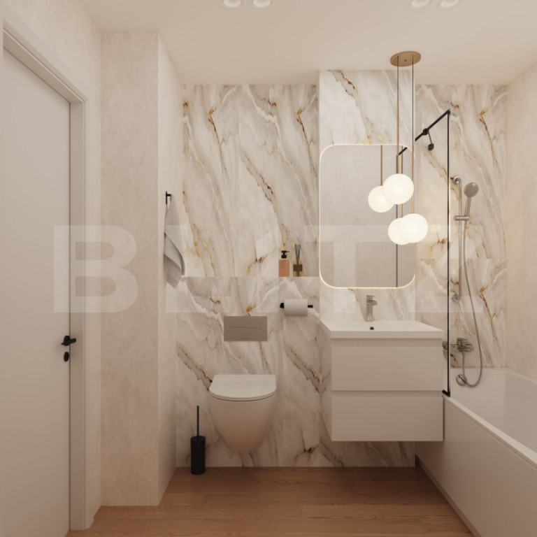 Apartament luminos cu 3 camere, mobilat, în zona Rovine/...