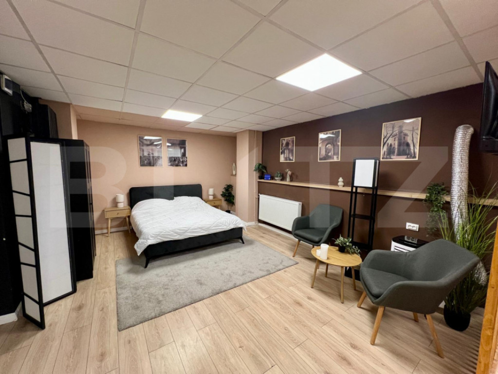 Apartament modern cu 2 camere, 78 mp, centrala si AC, zona