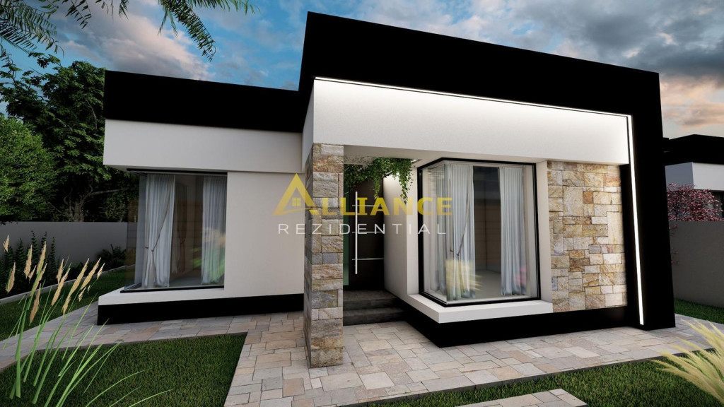 Casa moderna 105 mp | Teren 371 mp | 3 dormitoare dressing