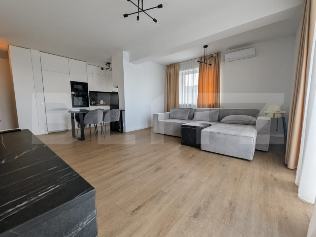 Apartament 3 camere modern + parcare, 2 băi, Prima Onestilo