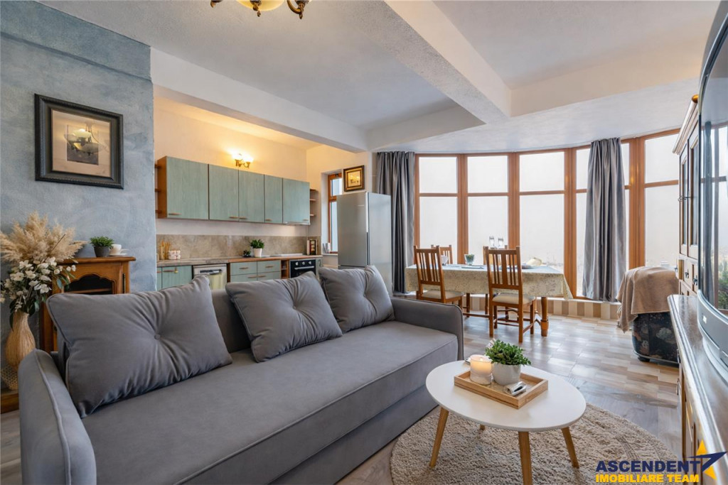 Studio, regim in vila, areal pretios, terasa, vedere panoram