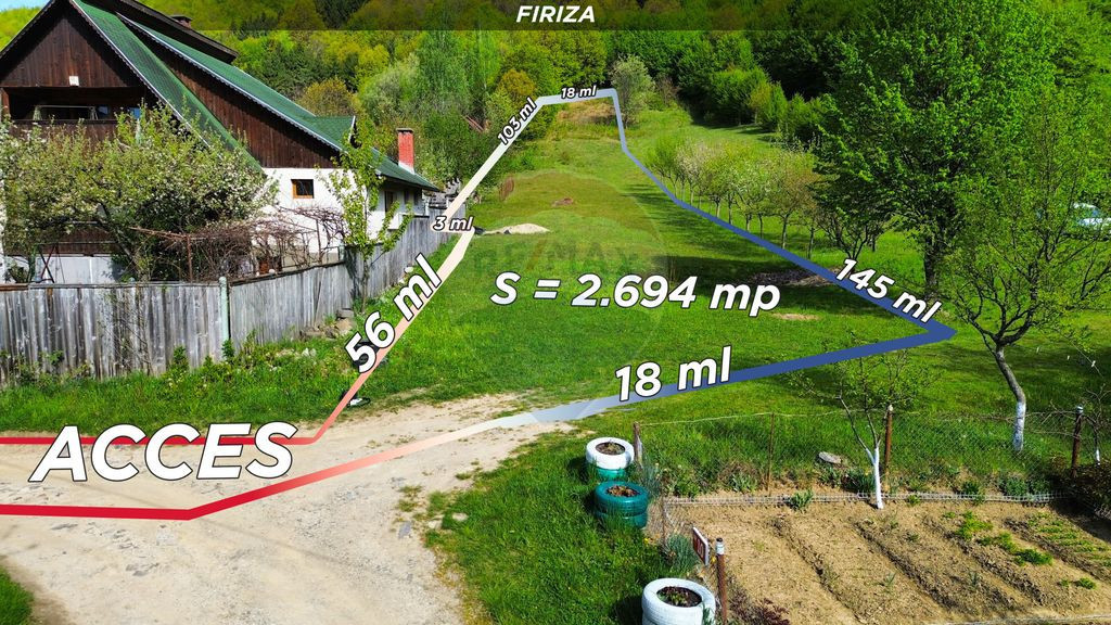 Teren de vânzare în Firiza, Baia Mare