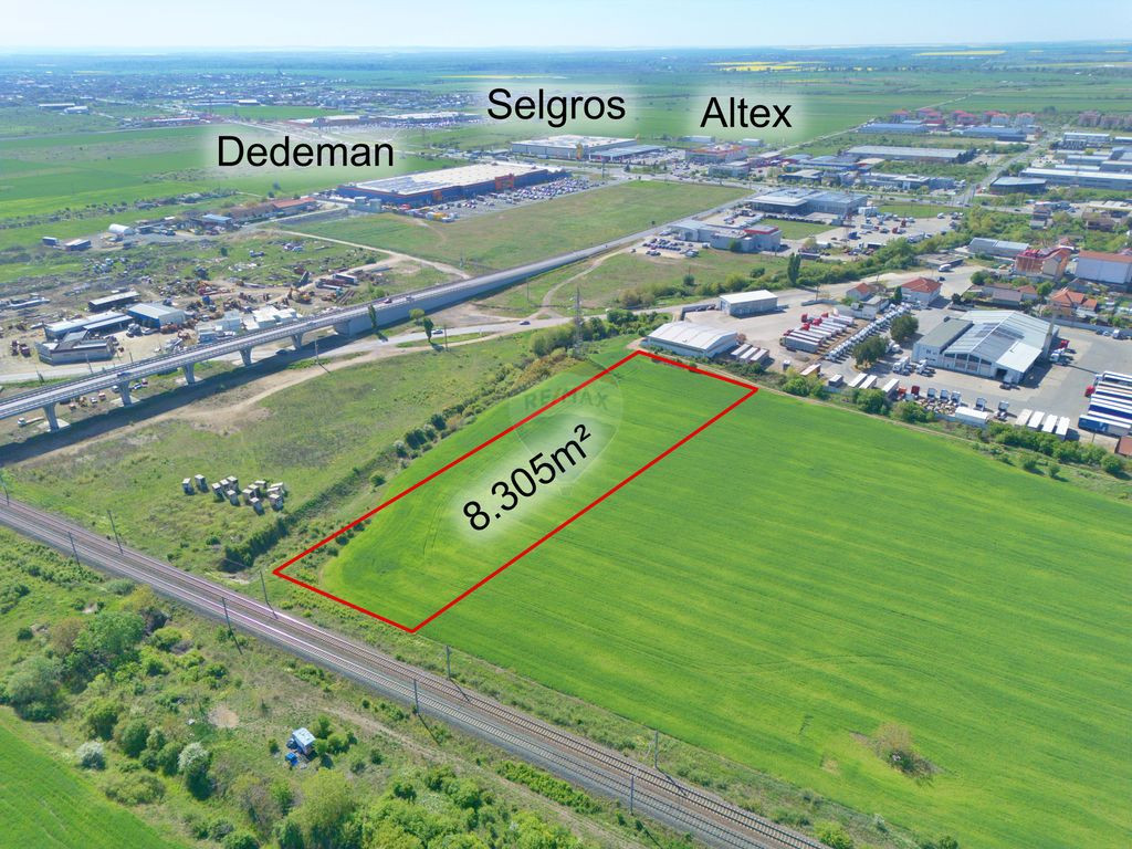 Teren 8,305mp - Strada Zoe, Micalaca, Arad