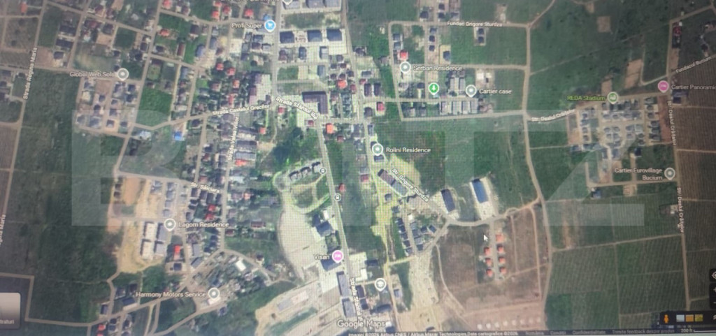 Teren intravilan, 500 mp, langa case