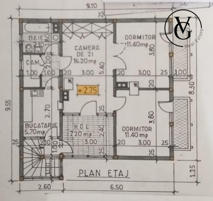 Casă P+1 la roșu | Pipera