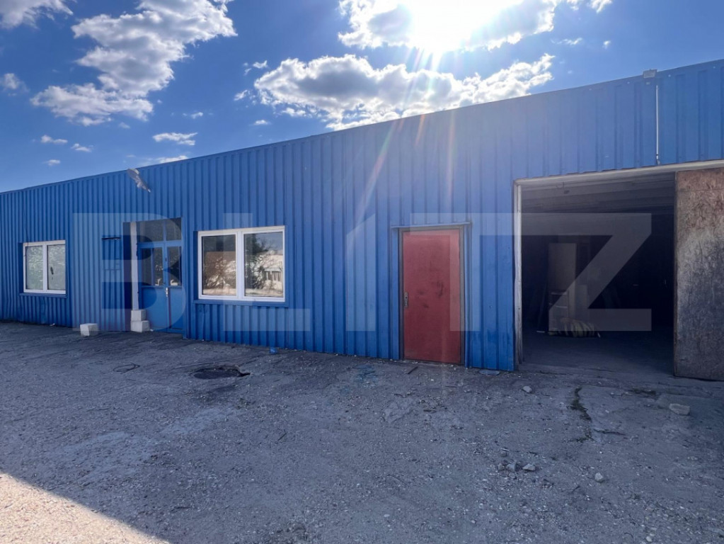 Hala industrială – Bucovăț, 800 mp, Acces TIR