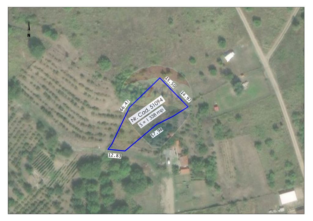 De vânzare teren extravilan, 1.338mp, strada Dealul Mare...