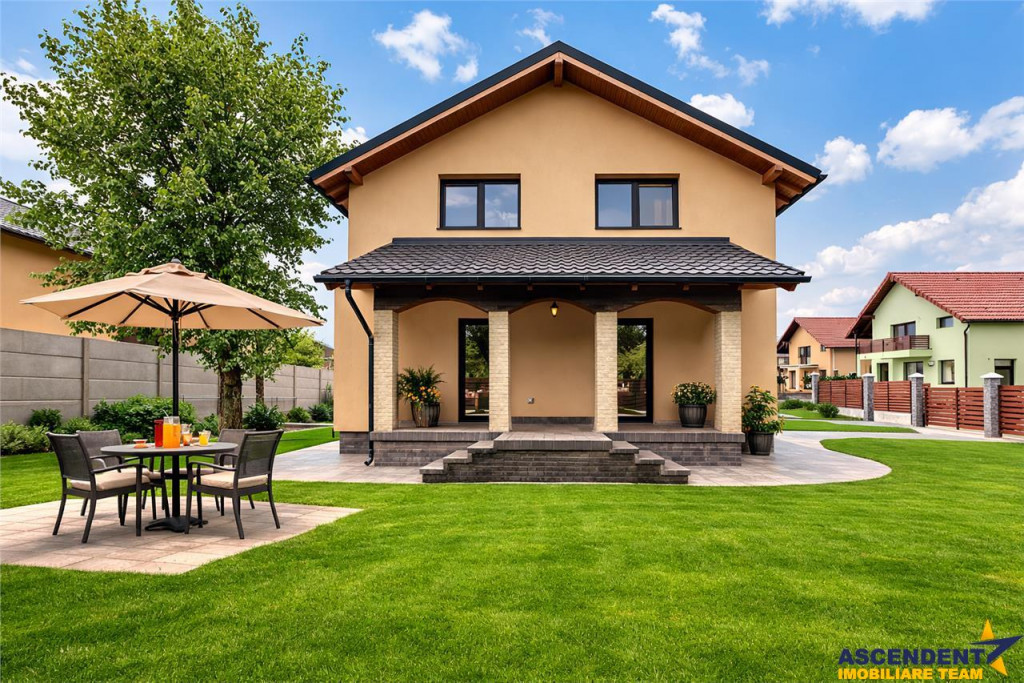 Vila noua in cartier rezidential, areal apreciabil, Halchiu,