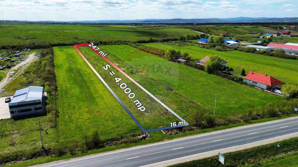 Teren intravilan De Vanzare la DN