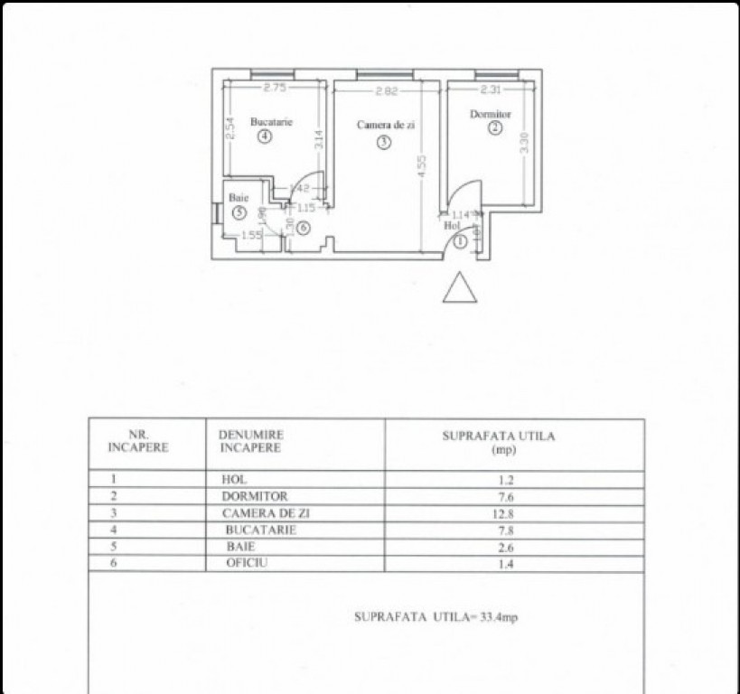 Vânzare ap 2 camere - Cf 3 - Vest – str. Înfrățirii - Gatata de mutat
