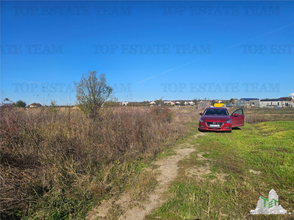 SUPER-PRET Teren 5000mp langa case in Sabareni