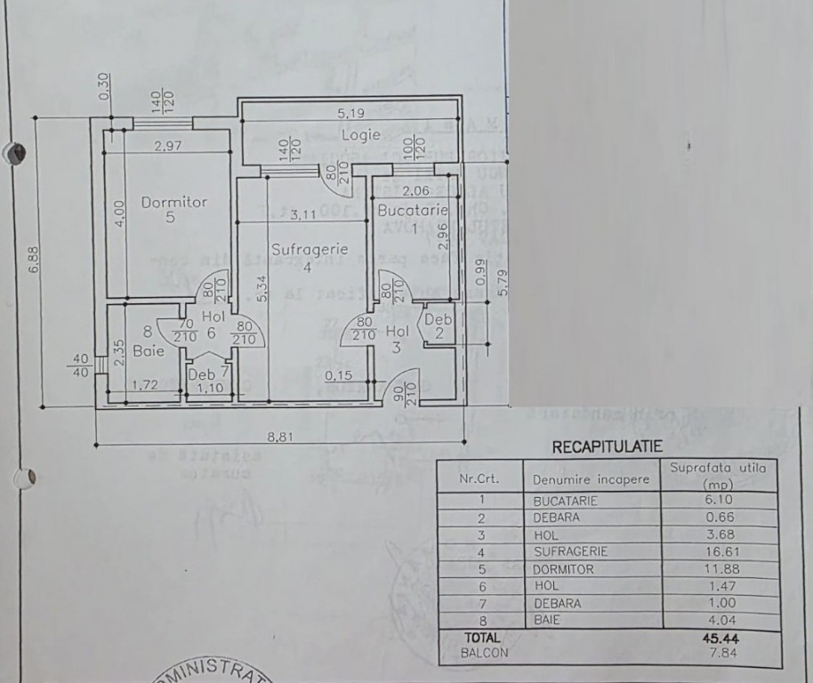 Vânzare apartament 2 camere ultracentral Ploiești
