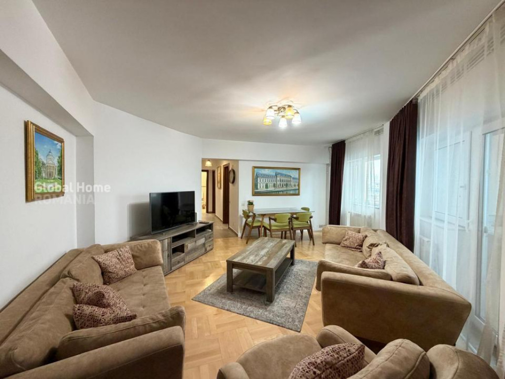 Piața Romană | Apartament 3 Camere | 3 Balcoane | 3 Băi |