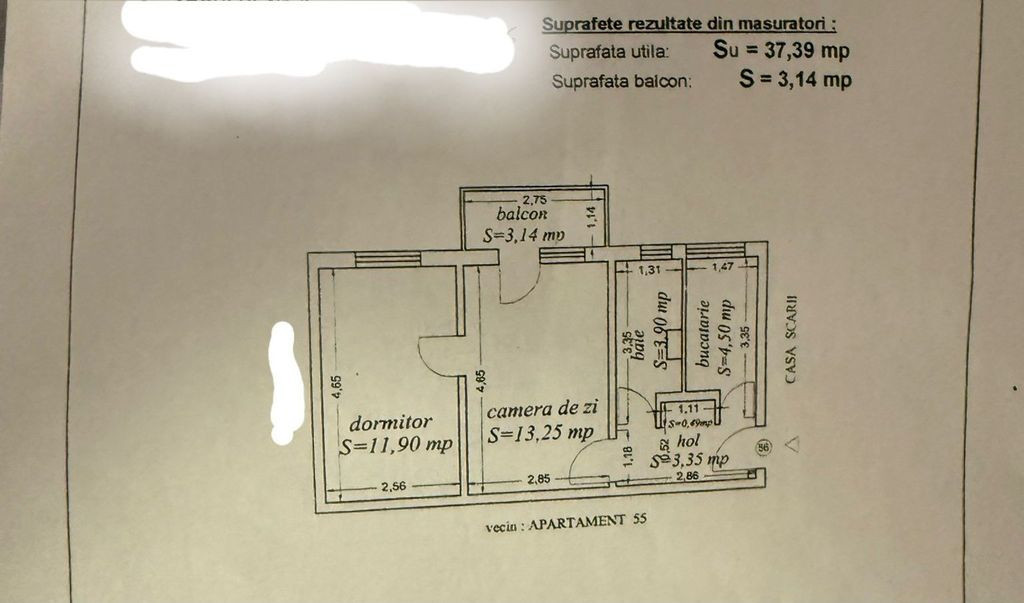 Apartament 2 camere zona KM 4-5