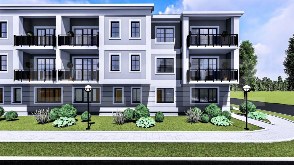 Teren intravilan 2043 mp, PUZ aprobat – locuințe înșiru