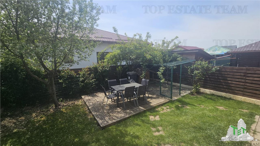 Casa mobilata intrare Domnesti cu panouri fotovoltaice
