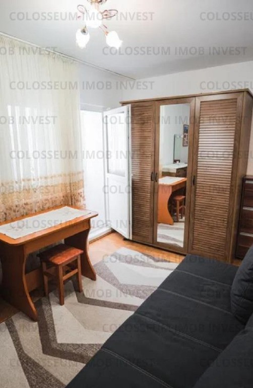 Garsoniera etaj 2/4, mobilata, utilata, balcon, zona Tractorul!