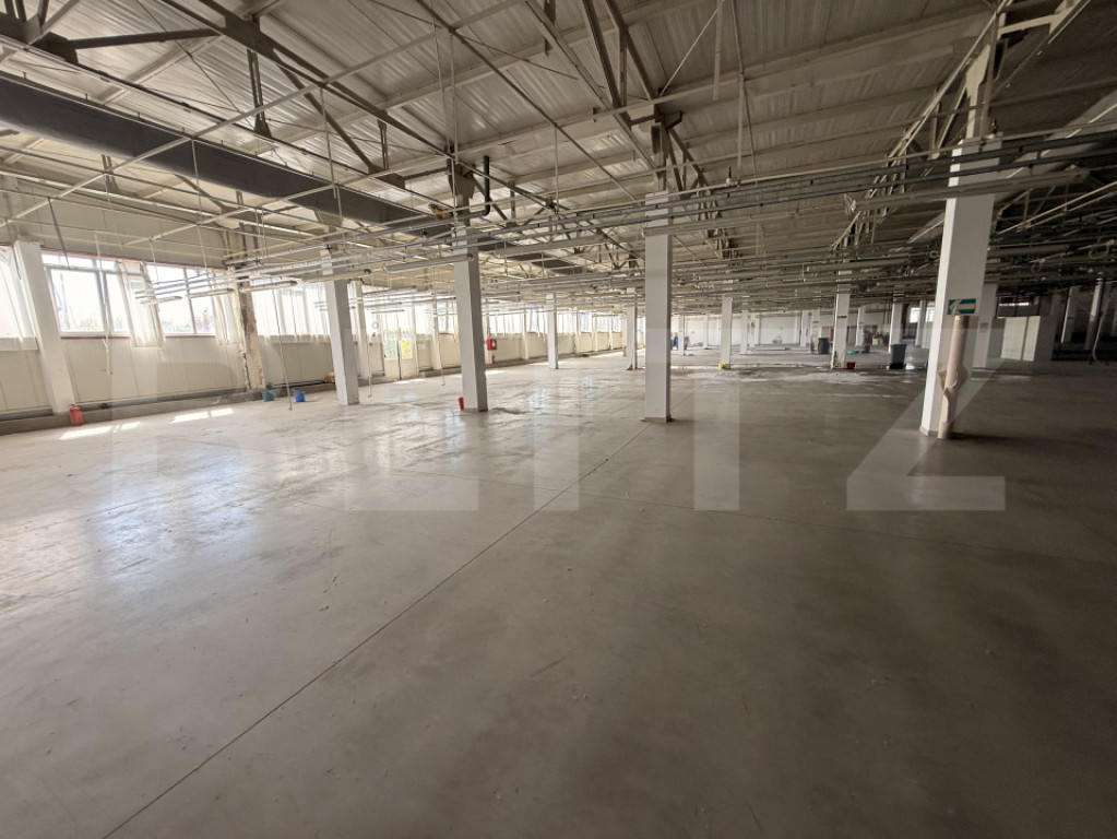Cladire birouri , hala de productie, spatii depozitare, parc