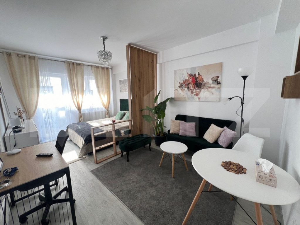 Apartament 1 cameră, 37 mp, parcare subterană, zona Urușa
