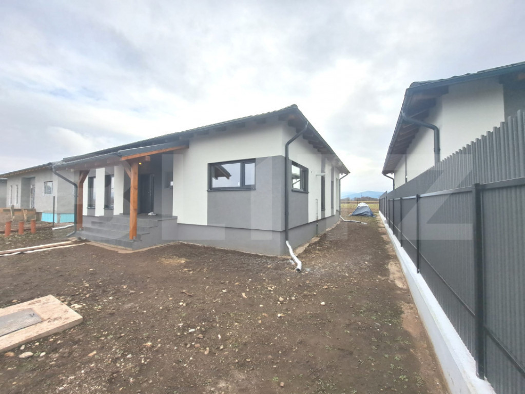 Casă parter de vânzare în Tărlungeni – 110 mp utili, t