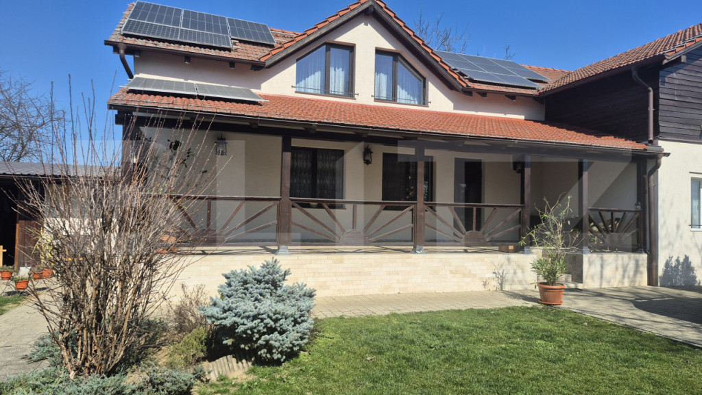 Casa cu 4 dormitoare de vanzare, 180 mp, teren 1487 mp, in L