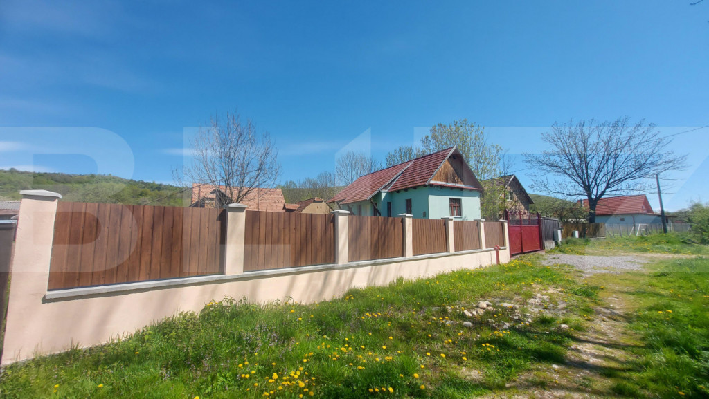 Casă autentică 3.100 mp teren, livadă si parau I Lisnau