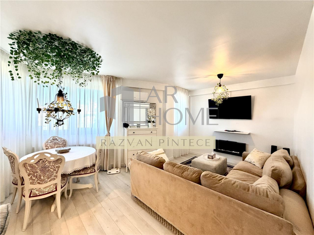 Apartament 3 camere, bloc nou, mobilat utilat, ultracentral