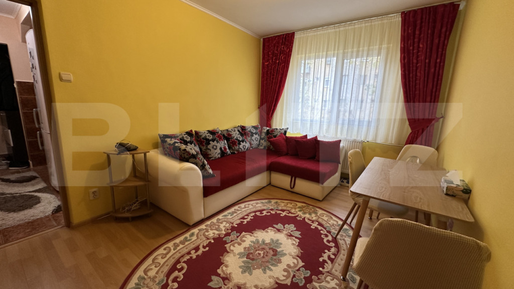 Apartament semidecomandat cu 2 camere, mobilat - Nufarul