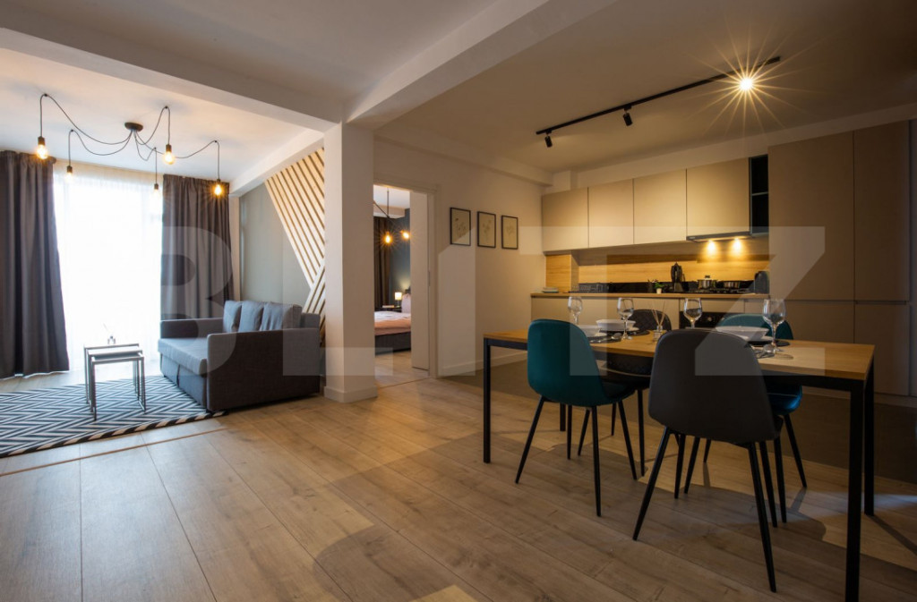 Apartament de inchiriat , complet mobilat și utilat , zona