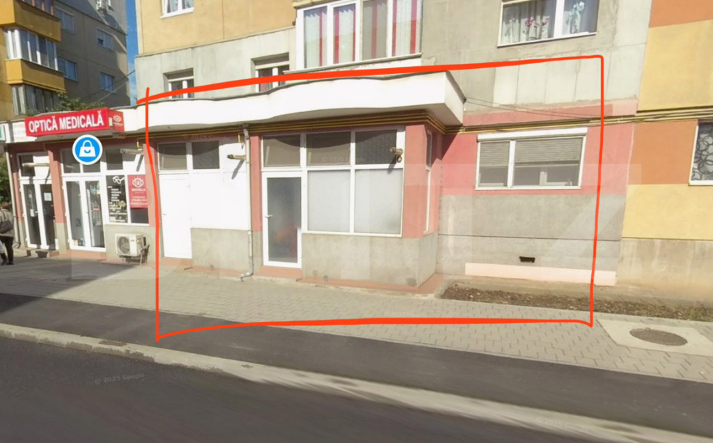 Spatiu comercial de vanzare,Cetate,zona Piata,vad excelent